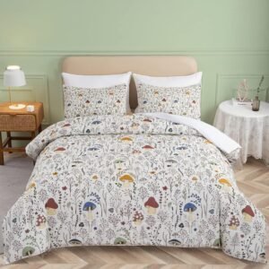 Mushroom Bed Set for Kids Boys Girls