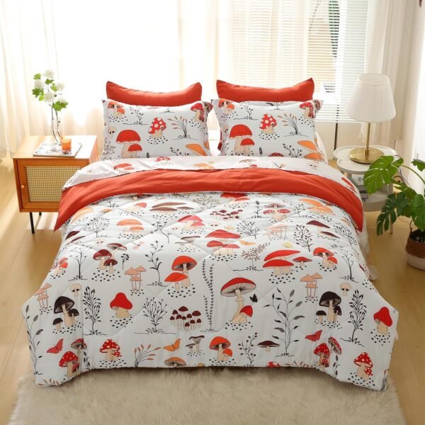 Kids Mushroom Full Comforter Set