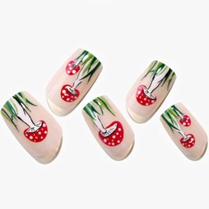 Charming Mushroom Nails